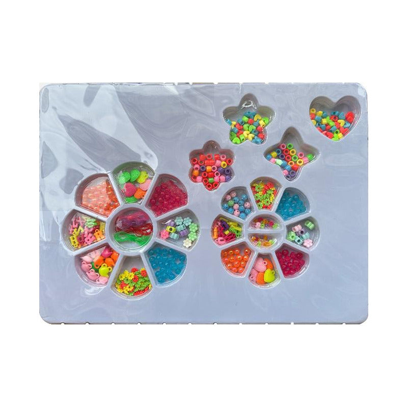 Juego Infantil Kit Pulseras Y Collares Para Niños Y Niñas