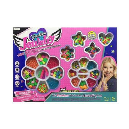 Juego Infantil Kit Pulseras Y Collares Para Niños Y Niñas