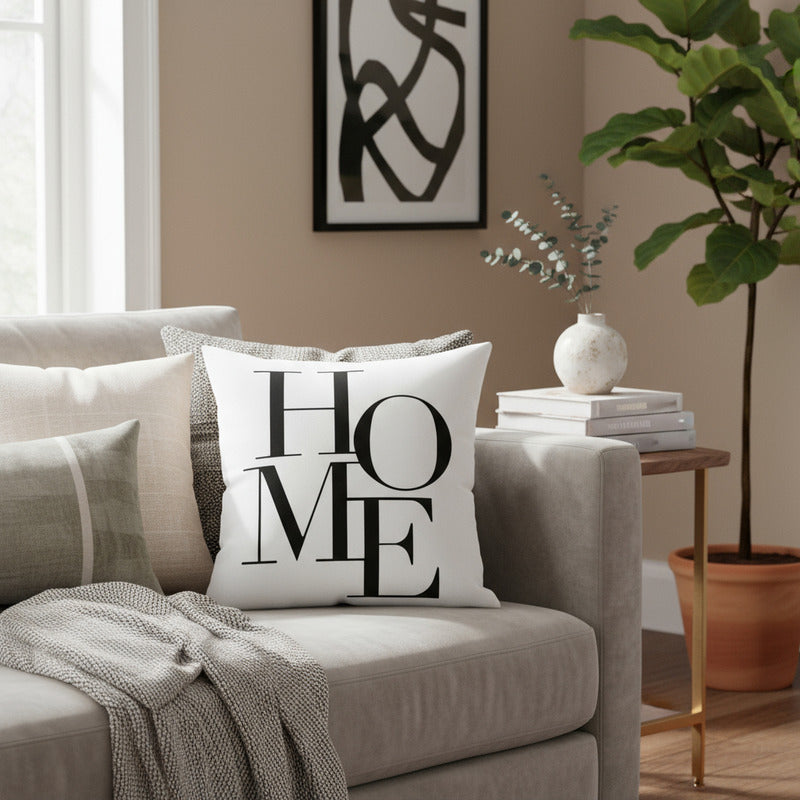 Funda De Almohadón X2 Decoración Hogar Casa Microfibra Cod.1