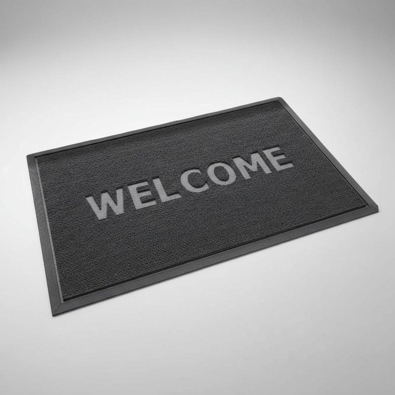 Alfombra De Entrada A Casa Hogar Felpudo Bienvenido Welcome