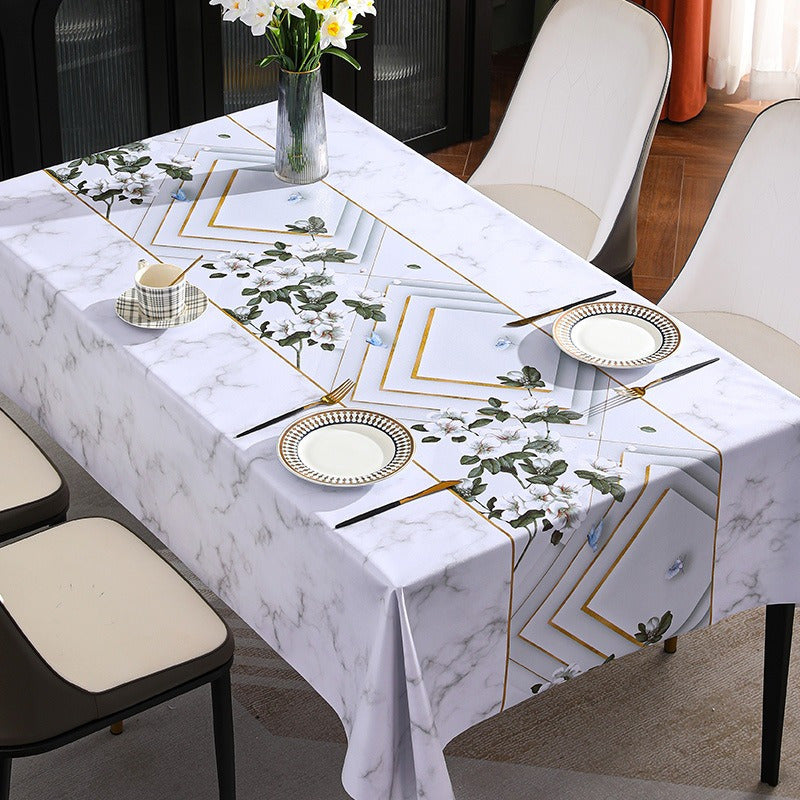 Mantel Para Comedor Impermeable Decorativos Diseño 180x140cm