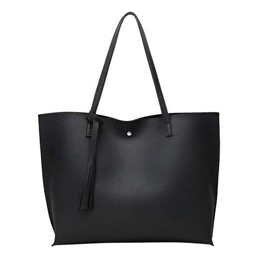 Cartera Mujer Bolso Dama Grande De Mano Cuerina Eco Cuero 1