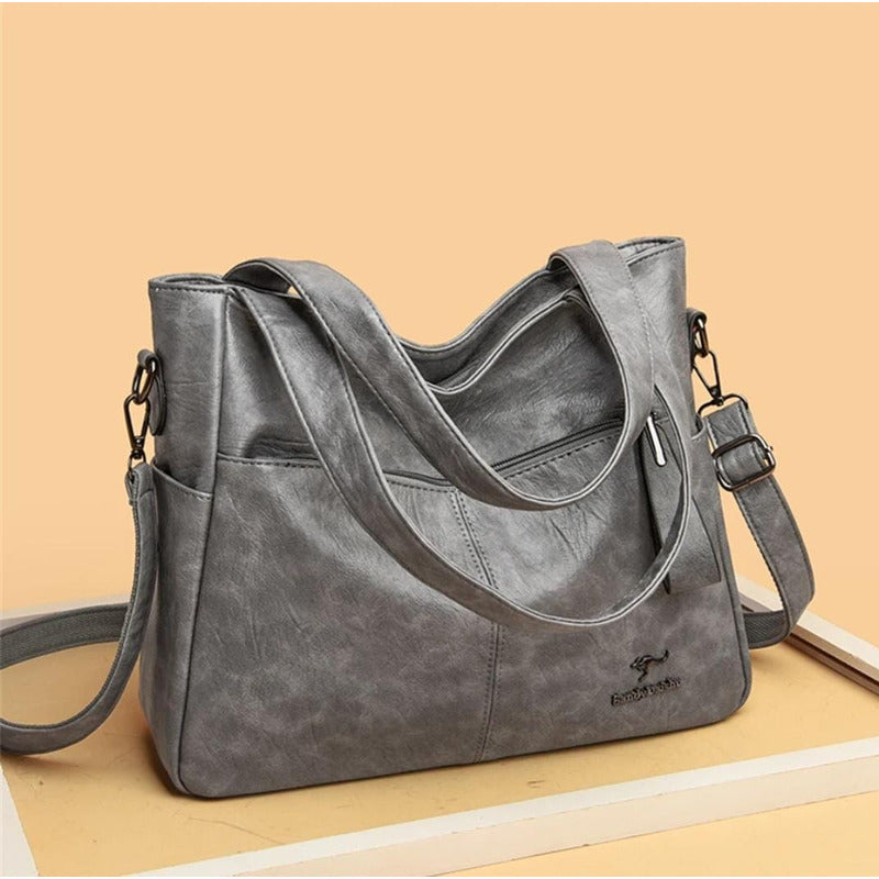 Cartera Bolso Bandolera Dama Mujer Ajustable Eco Cuero C1