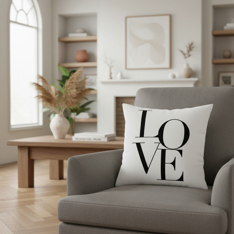 Funda De Almohadón X2 Decoración Hogar Casa Microfibra Cod.1