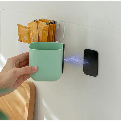 Organizador Baño Magnético Adhesivo Cosméticos Accesorios