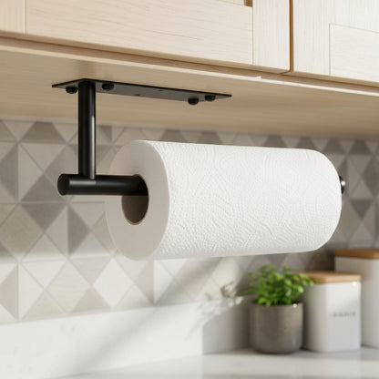 Portarrollos Papel De Cocina Soporte Para Toalla En Baño