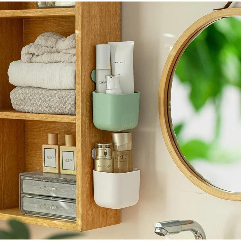 Organizador Baño Magnético Adhesivo Cosméticos Accesorios