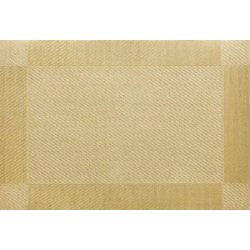 Mantel X4 Und Individual Mesa 45x30cm Antideslizante Dorado Lisa
