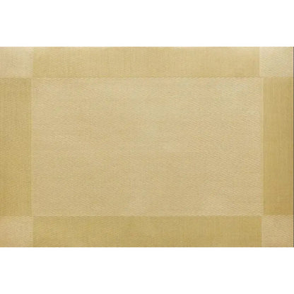 Mantel X4 Und Individual Mesa 45x30cm Antideslizante Dorado Lisa