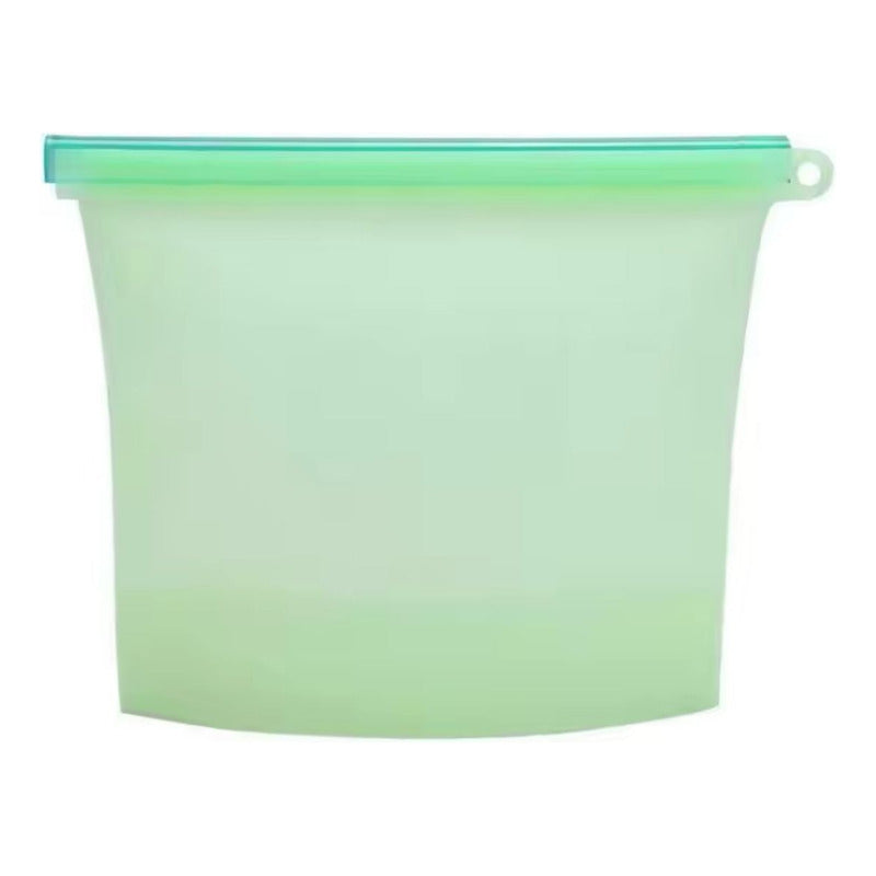 Bolsas De Silicona X2 Conserva Alimentos Reutilizable 1500ml