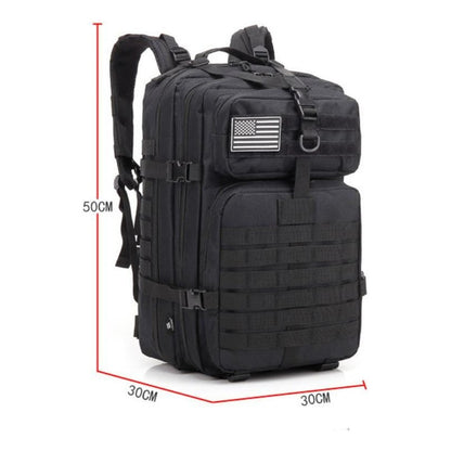 Mochila Táctica De 50 L Militar Impermeable Camping Premium