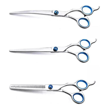 Tijeras De Peluqueria Profesional Set X3 Con Estuche