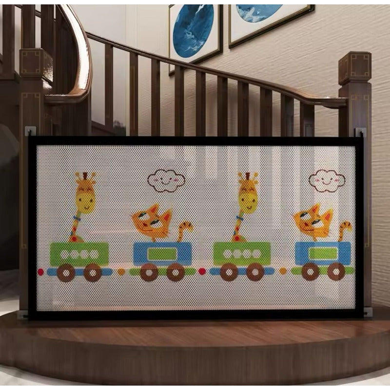 Barrera De Seguridad Para Escalera Bebes Malla Separadora Gr