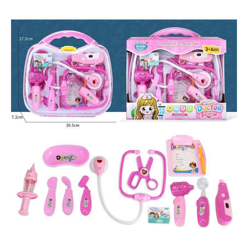 Juguete De Doctor Infantil Valija Set Juego De Roles Niños