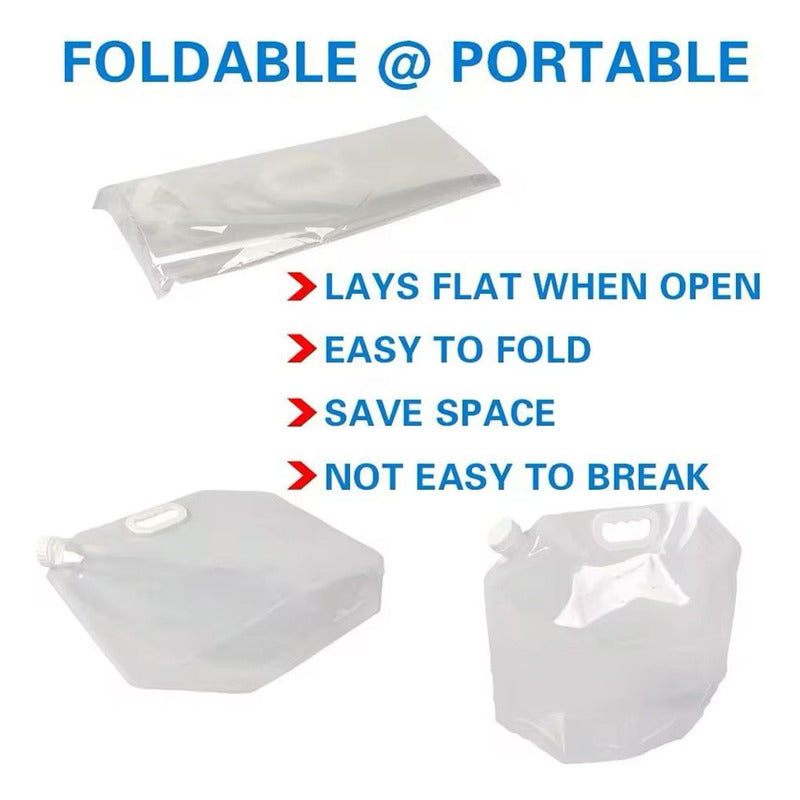 Bolsa De Plástico Para Liquido 5 L Camping Deporte Agua
