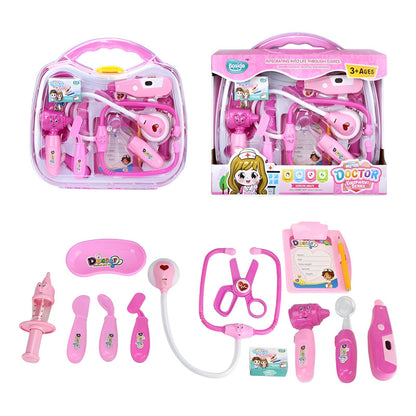 Juguete De Doctor Infantil Valija Set Juego De Roles Niños