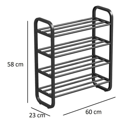 Zapatera De 4 Pisos Organizador De Zapatos Y Calzado Estable