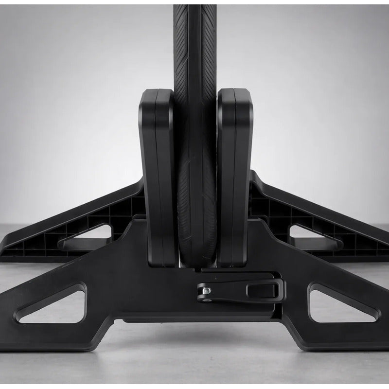 Soporte Para Estacionar Bicicleta Ajustable Resistente Negro Negro