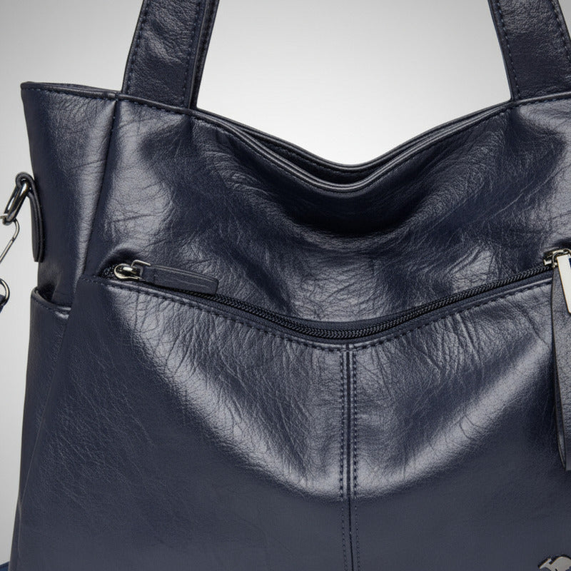 Cartera Bolso Bandolera Dama Mujer Ajustable Eco Cuero C1