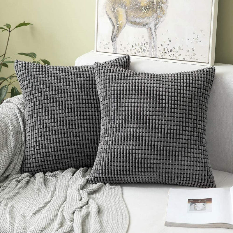Fundas De Almohadón X2 Decoración Hogar Casa Poliester Cod.3