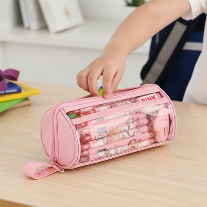 Cartuchera Infantil Escolar Liceal Niño Niña Redonda Colores