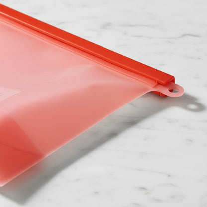 Bolsas De Silicona X2 Conserva Alimentos Reutilizable 1000ml