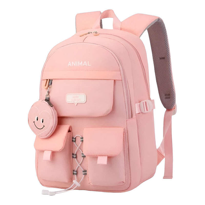 Mochila Escolar Liceal Multiuso Unisex Colores Urbana Animal