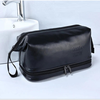 Neceser De Eco Cuero Bolso Organizador De Viaje Bolsa Unisex