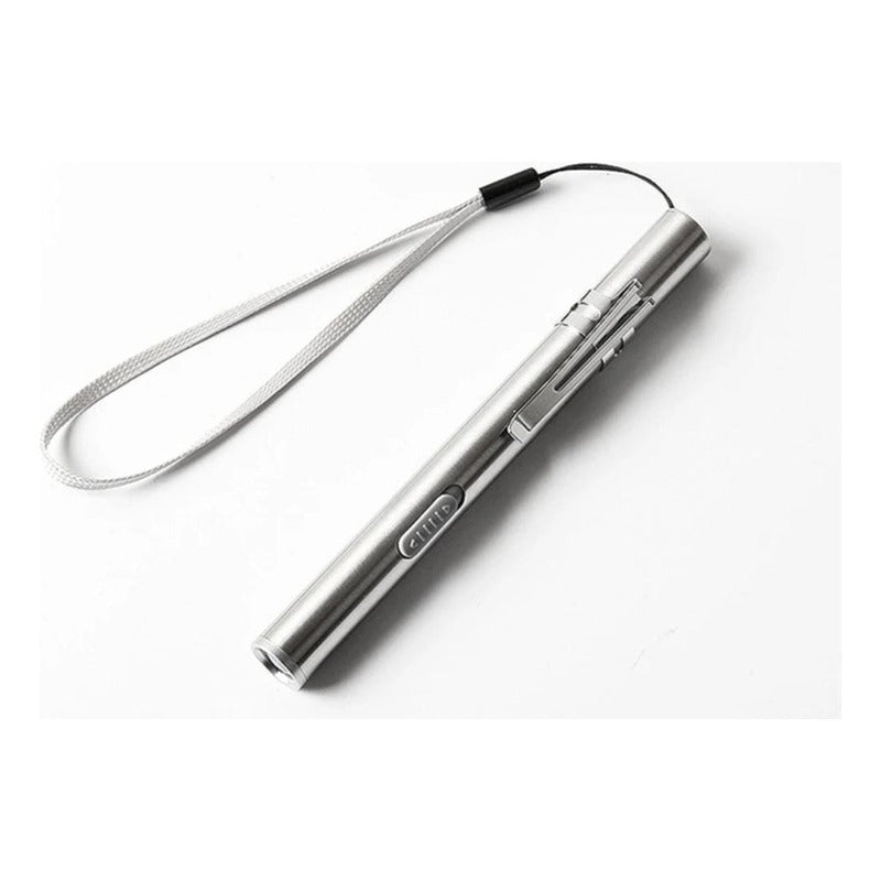 Mini Linterna Led Recargable Usb Táctica Portátil Bolsillo