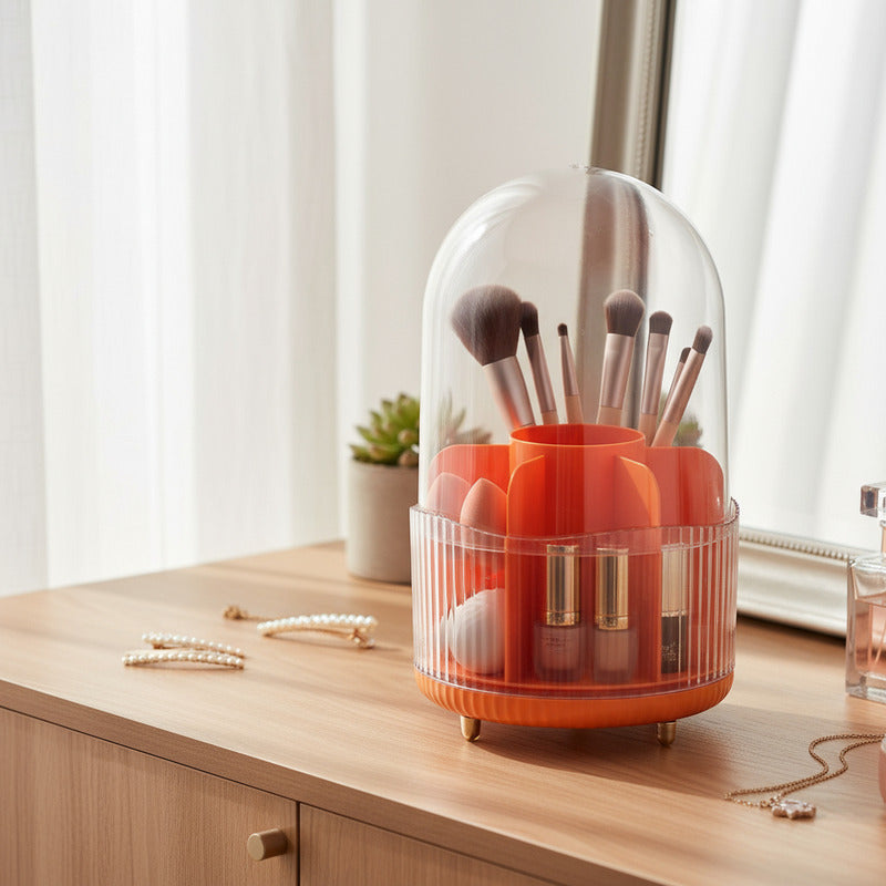 Organizador De Maquillaje Y Cosméticos Giratorio Elegante