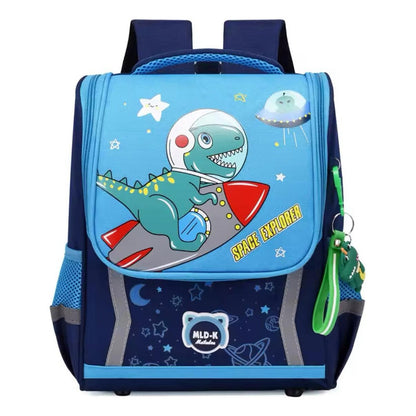 Mochila Escolar Infantil Impermeable Unicornio Dinosaurio