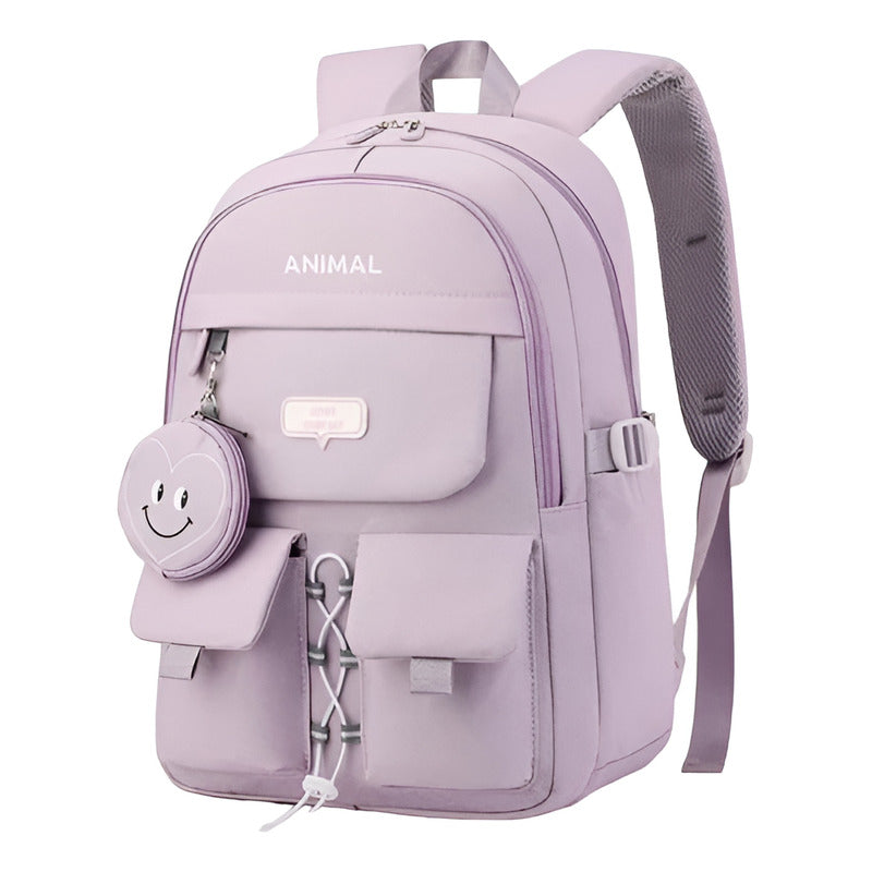 Mochila Escolar Liceal Multiuso Unisex Colores Urbana Animal