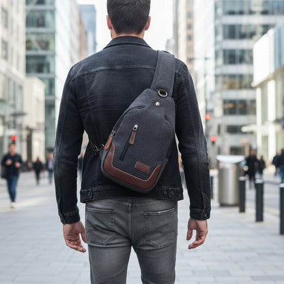 Mochila Cruzada Bandolera Bolso De Pecho Morral Urbano