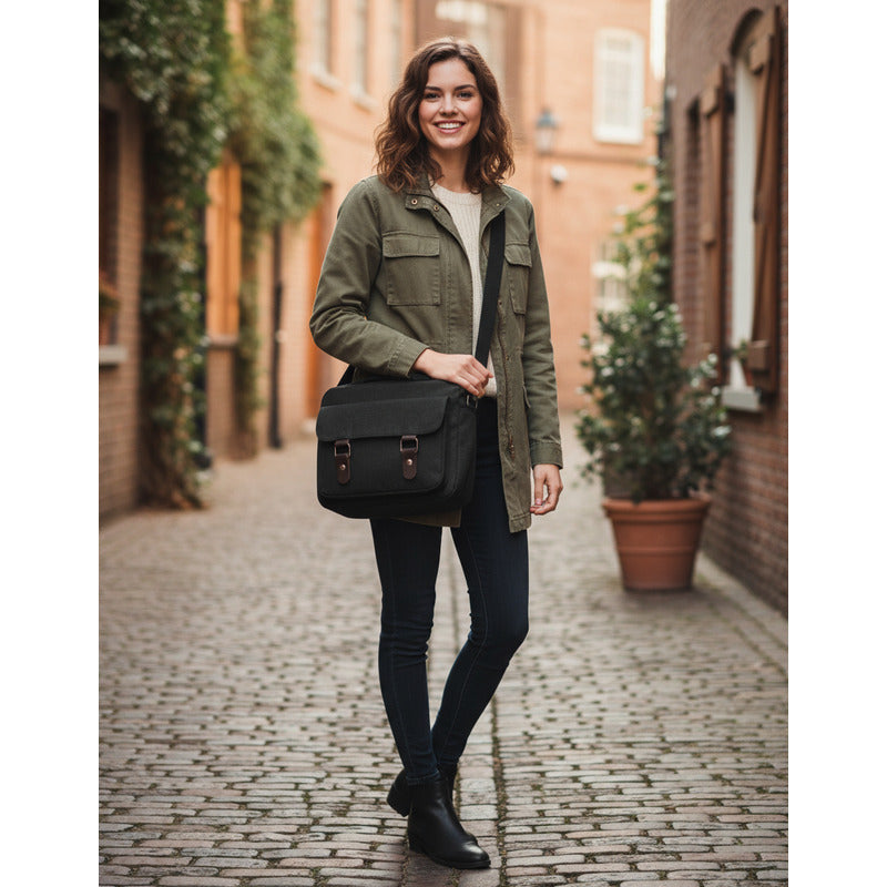 Bandolera Bolso De Mano Morral Unisex Urbano Casual Moderno1