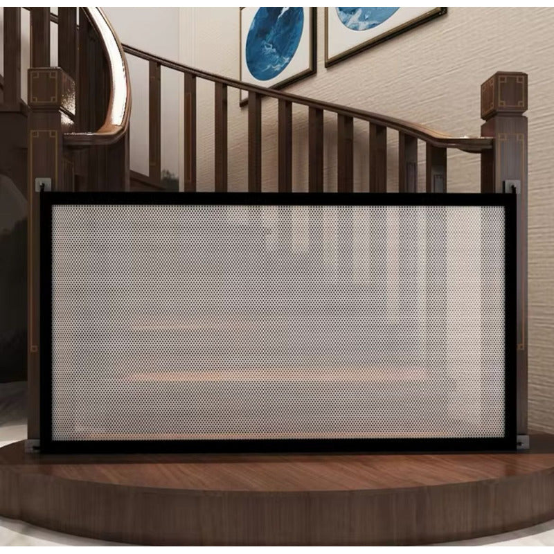 Barrera De Seguridad Para Escalera Bebes Malla Separadora Gr