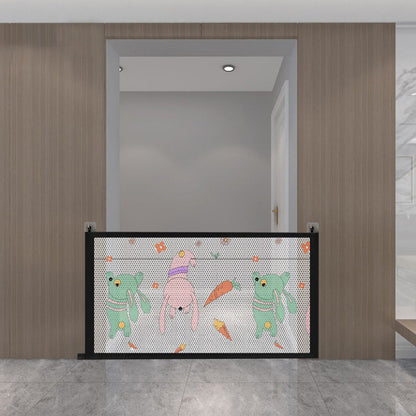 Barrera De Seguridad Para Escalera Bebes Malla Separadora Gr