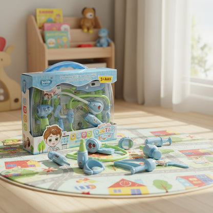 Juguete De Doctor Infantil Valija Set Juego De Roles Niños