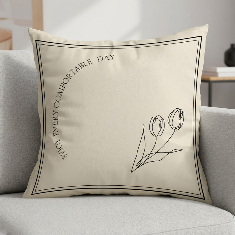Fundas De Almohadón X2 Decoración Hogar Casa Microfibra Cod2