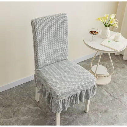 Funda De Silla Cubre Asiento Universal Lavable Y Moderno Gris Liso