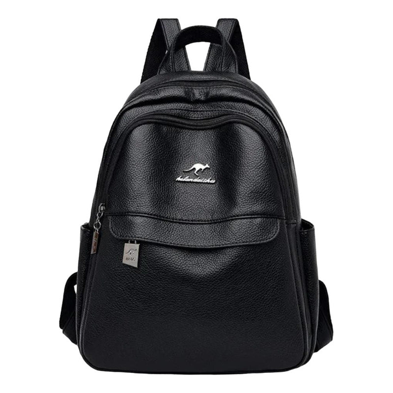 Mochila De Mujer Casual Dama Eco Cuero Cuerina Antirrobo C2
