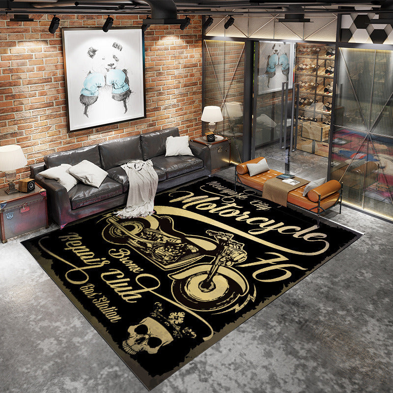 Alfombra De Piso 160 X 120 Cm Rectangular Retro Diseños