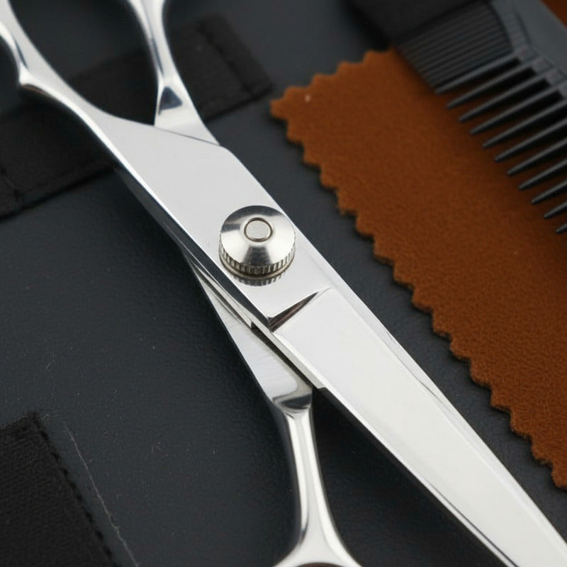 Tijeras De Peluqueria Profesional Set X3 Con Estuche