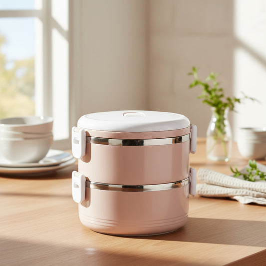 Vianda X2 700ml De Acero Inoxidable Contenedor Recipiente