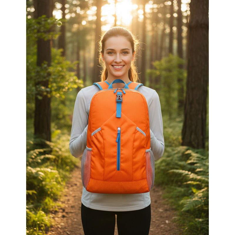 Mochila Deportiva Impermeable Unisex Urbana Bolsa Plegable