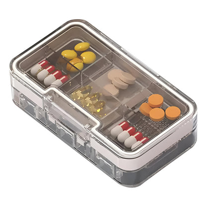 Pastillero Para Medicamentos Corta Y Muele Pastilla Diario