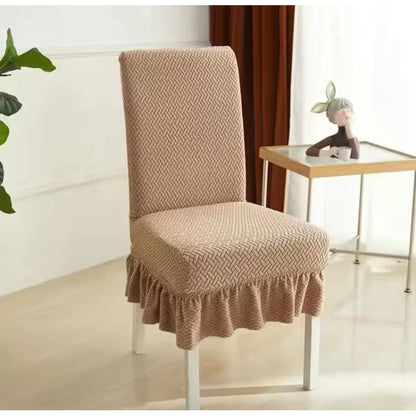 Funda De Silla Cubre Asiento Universal Lavable Y Moderno Marrón Liso