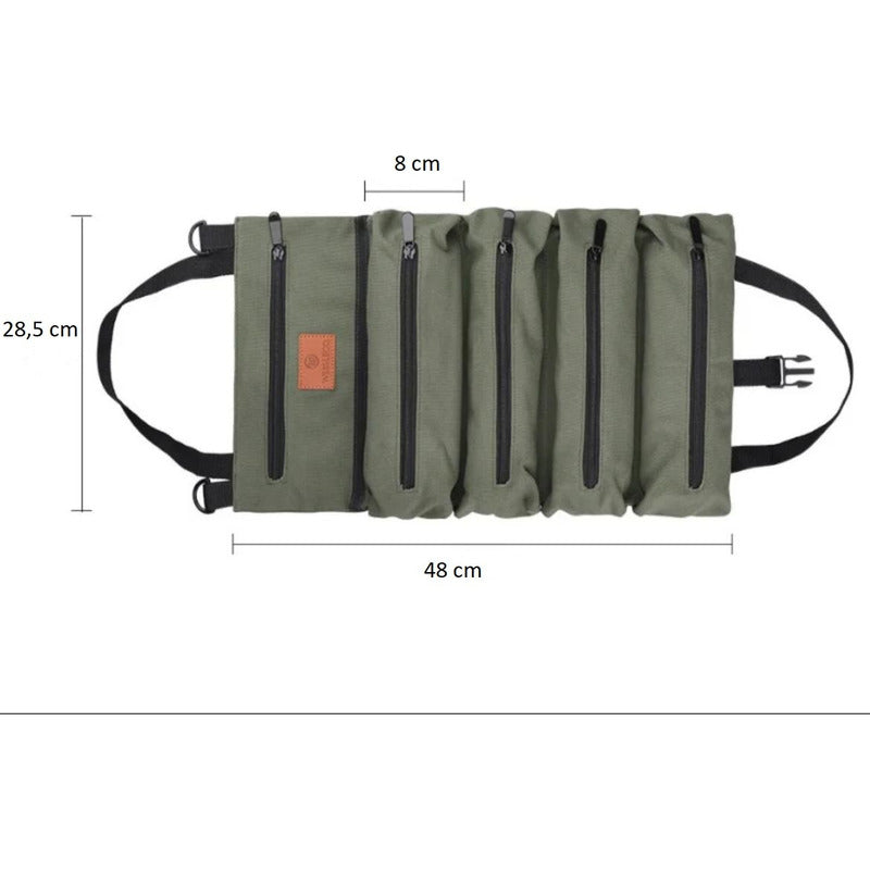 Bolso Para Herramientas Bolsa Portátil 5 Bolsillos