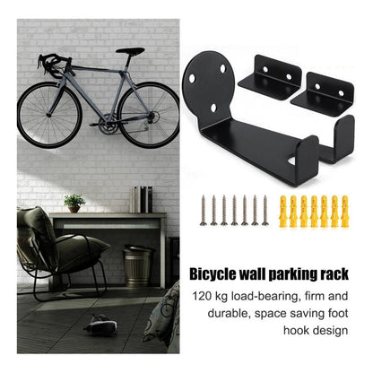 Soporte Para Colgar Bicicleta En Pared Gancho Para Bici Negro