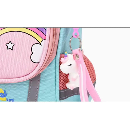 Mochila Escolar Infantil Impermeable Unicornio Dinosaurio