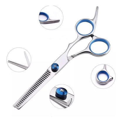 Tijeras De Peluqueria Profesional Set X3 Con Estuche